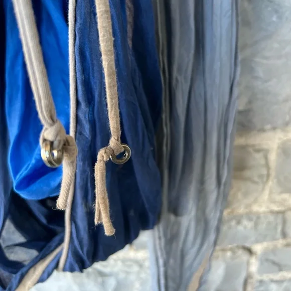 Large Blue Scarf - Picture 5 of 5